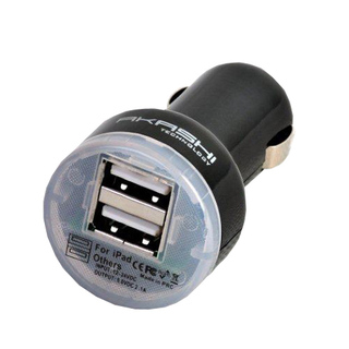 Chargeur Allume-Cigares 2 Ports USB Akashi