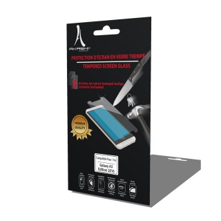 Vitres de Protection Ecran Samsung Galaxy A3 Edition 2016 Akashi