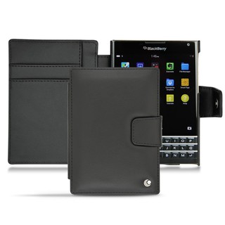 Housse Cuir Blackberry Passport Norêve Tradition B Noire