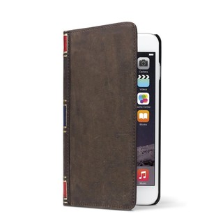 Etui Cuir Vieilli iPhone 6/6s BookBook Twelve South Brun