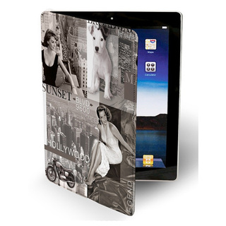 Etui Apple Nouvel iPad / Nouvel iPad Retina Akashi "Hollywood"