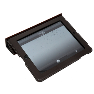 Etui Apple Nouvel iPad / Nouvel iPad Retina Akashi Marron