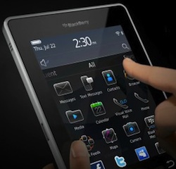 RIM annonce aussi une tablette tactile